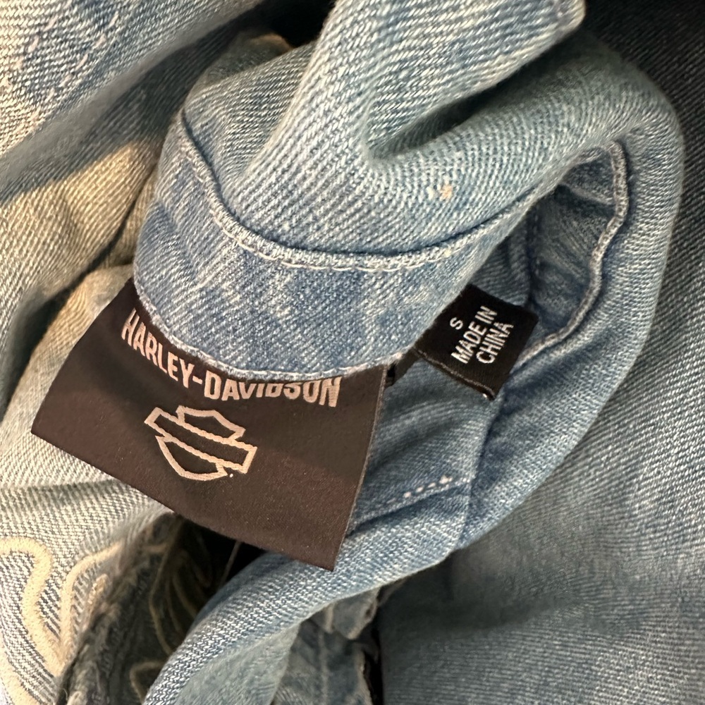 Harley-Davidson Denim Jumpsuit - Picture 7 of 10